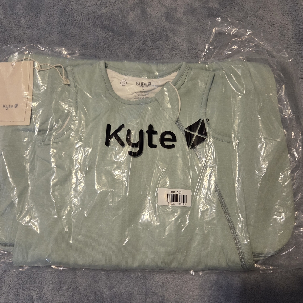 Kyte BABY Mint Green Kids Pajama Sleep Sack Large 1.0 tog, NwT